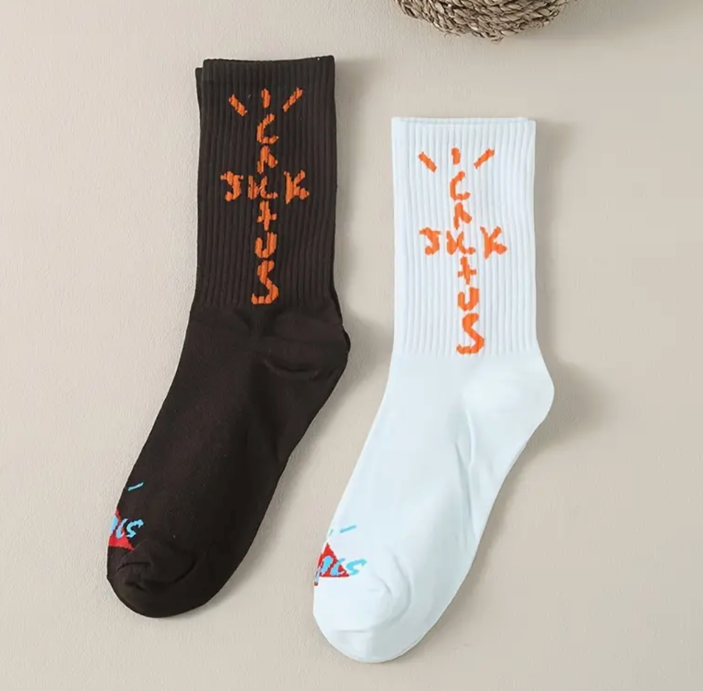 Cactus Jack Crew Socks Pair