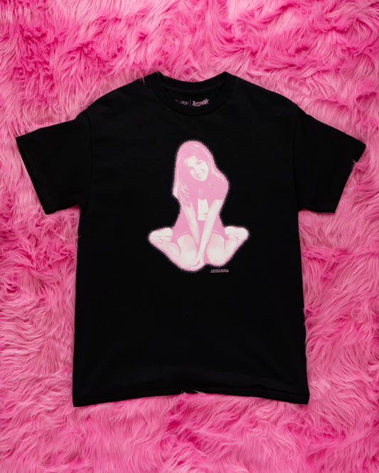 Welcome Skateboards Britney Flower Tee Black