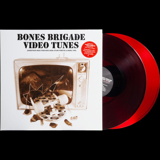 Powell Peralta - Bones Brigade Video Tunes [Black & Red Vinyl Double LP]