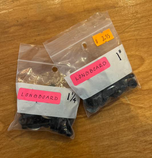 Panhead Hardware w/ Washers for Drop Through Longboards - Multiple Sizes Available