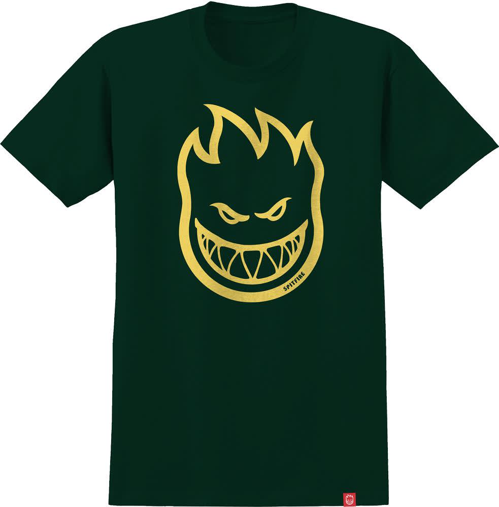 Spitfire BigHead Forest Green Yellow Design XL