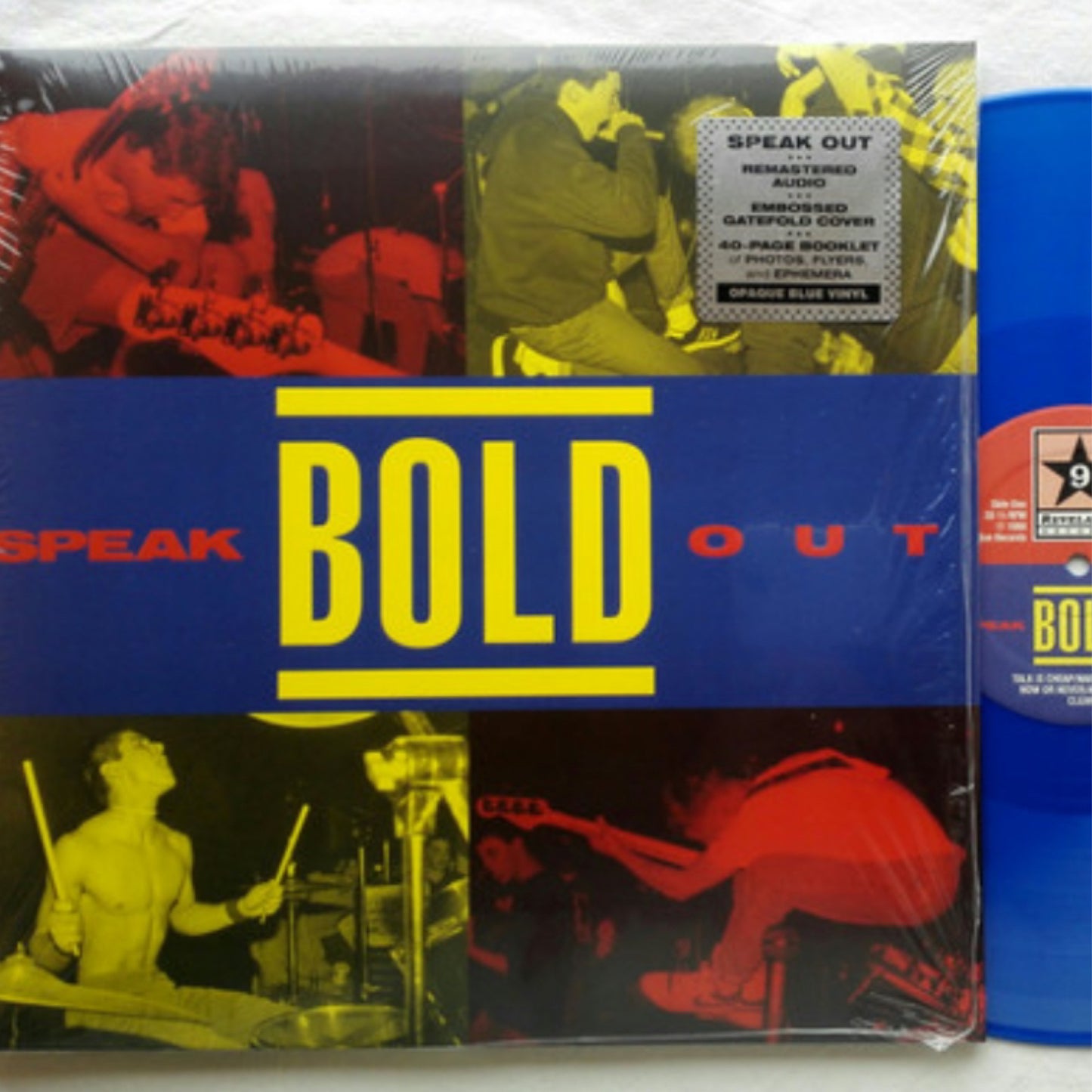 Bold - Speak Out (Opaque blue vinyl)