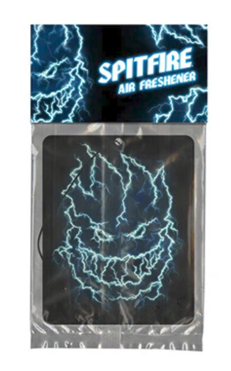 Spitfire fire bolt air freshener blue