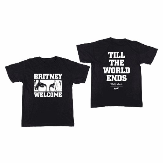Welcome Skateboards Britney Worlds End Tee Black
