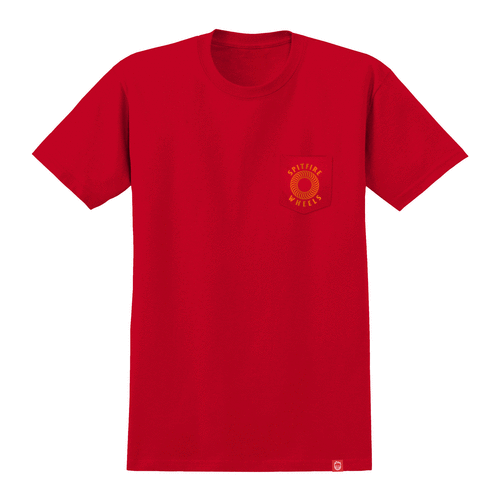 Spitfire Red classic pocket T Shirt Med.