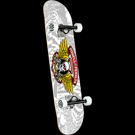 Powell Peralta Winged Ripper Silver Complete 8.0