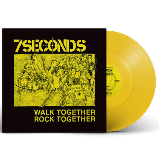 7 Seconds - Walk Together Rock Together: Deluxe Edition (yellow vinyl)