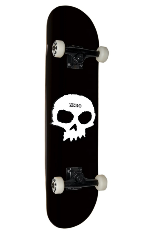 Zero Team Single Skull Complete Skateboard 8.0"