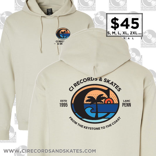 CI Sand Palm Tree Hoodie