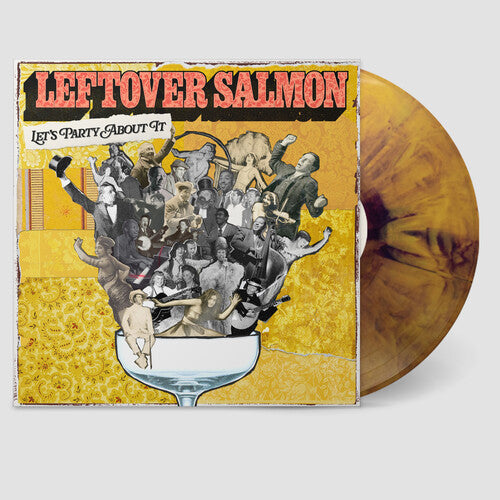 Leftover Salmon -  Let's Party About It (Deep Yellow / Purple Twisted)