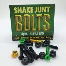 Shake Junt Bag-O-Bolts 1grn/1ylw/6blk Phillips 1" Hardware