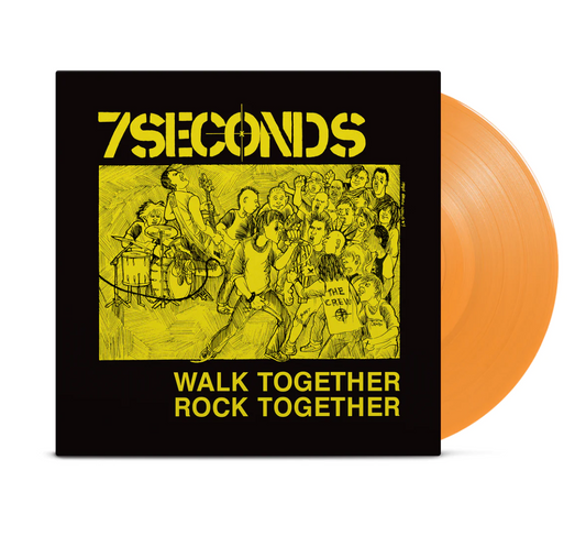 7 Seconds - Walk Together Rock Together (Orange Vinyl)