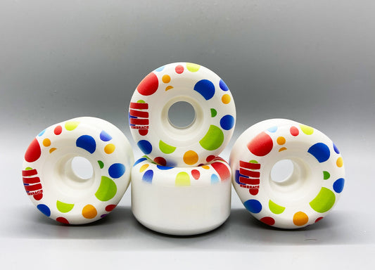 Embrace ‘80s Polka Dot Skate Wheels - 53mm