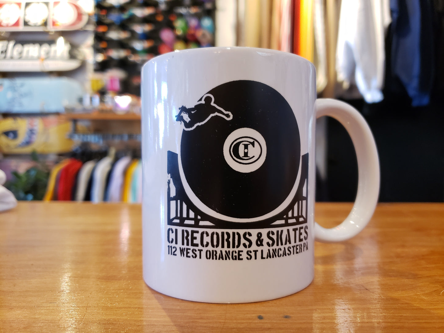 CI Records & Skates Mug