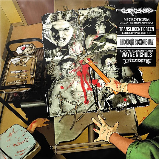 Carcass - Necroticism - Descanting The Insalubrious (RSD 2025 Translucent Green LP)