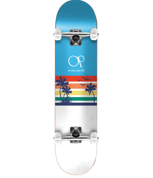 OP Sunset Park/Street Complete 8.25" Blue/White