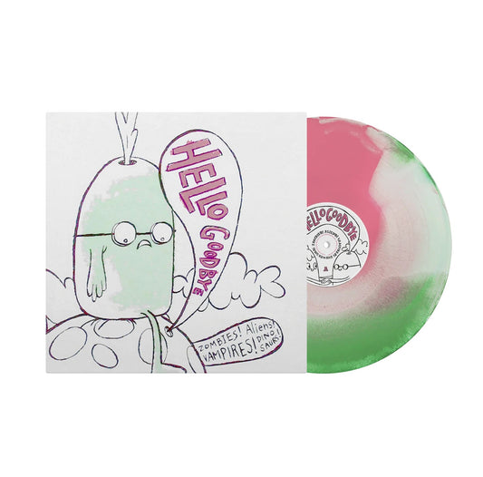 Hello Goodbye - Zombies! Aliens! Vampires! Dinosaurs! (Half Green/Pink Vinyl LP