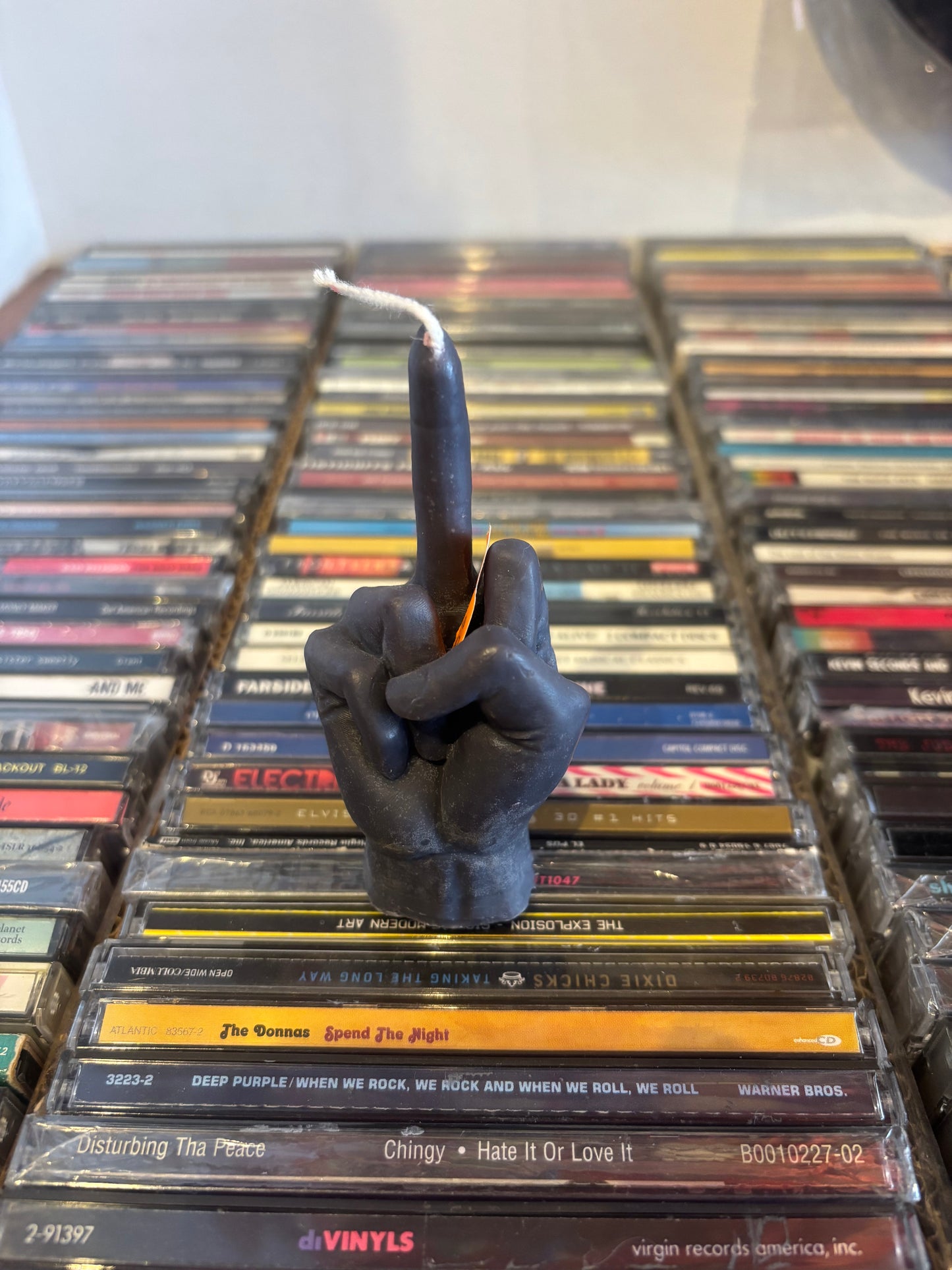 Middle Finger Candle