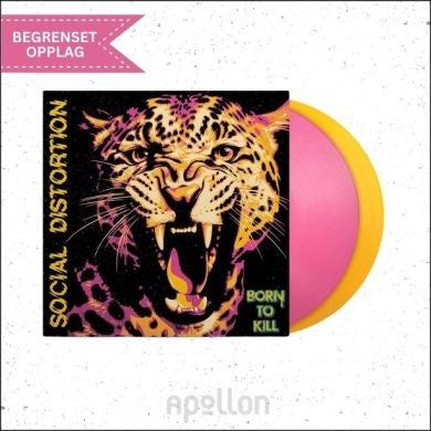 Social Distortion - Born To Kill (Pink & Yellow Vinyl)