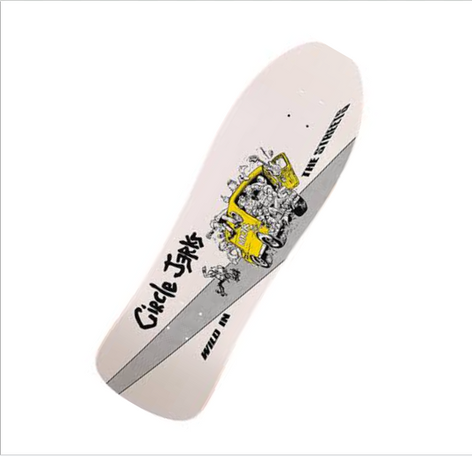 Baker Tyson Peterson Circle Jerks Wild Shaped Deck 10"