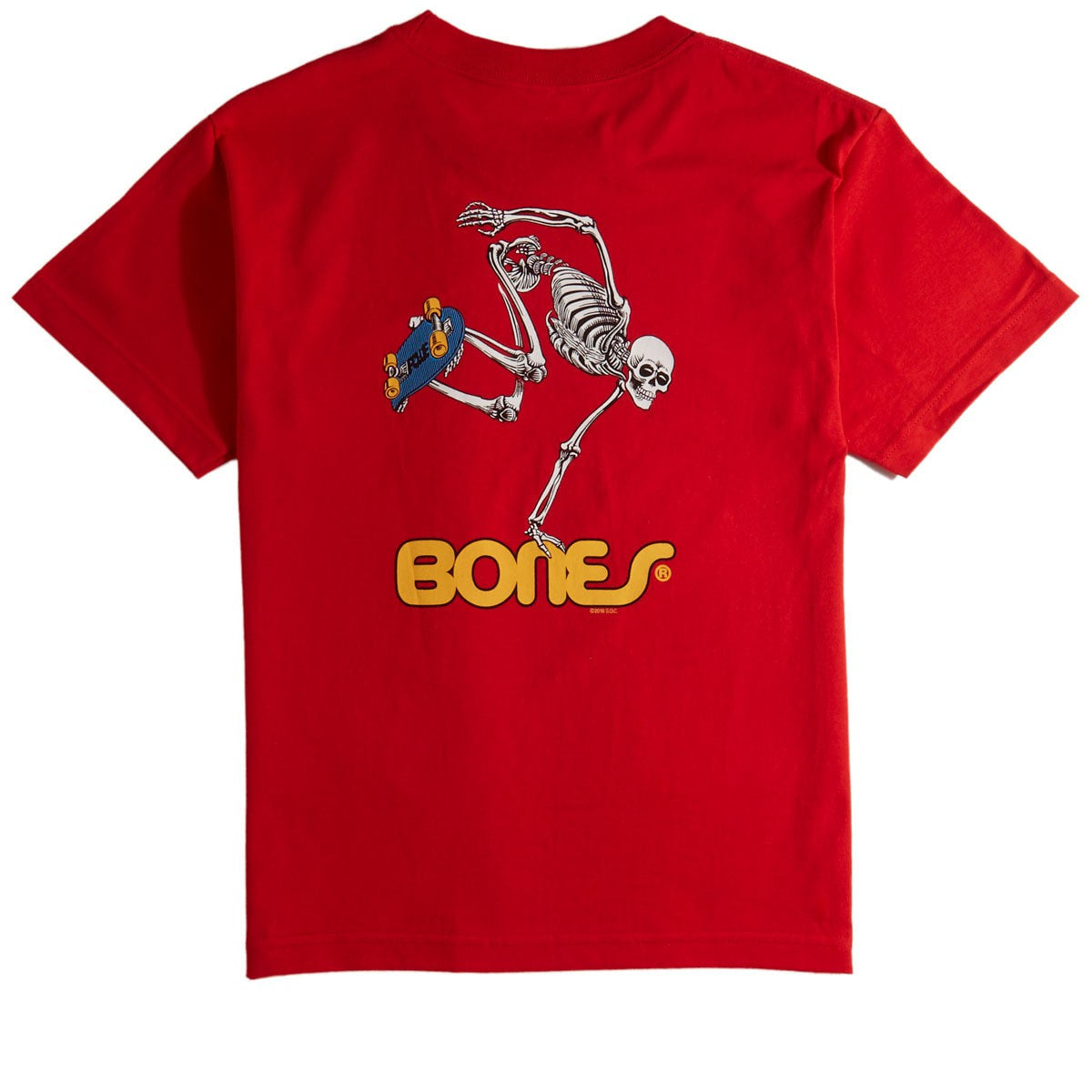 Powell Skate Skeleton Red T-Shirt