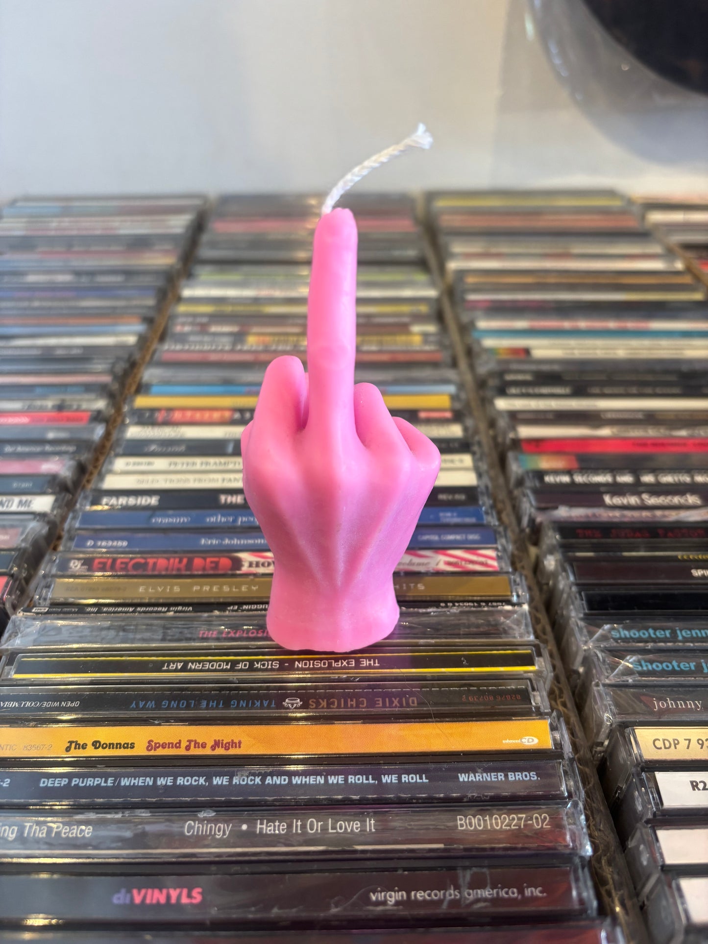 Middle Finger Candle