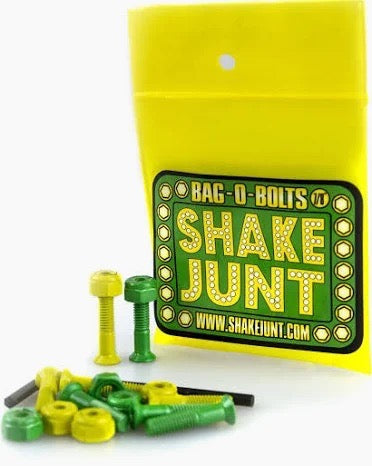 Shake Junt Bag-O-Bolts 4green/4yellow