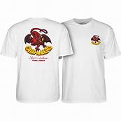 Powell Cab Dragon White T-Shirt
