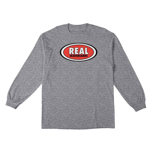Real Skateboards Gray Long Sleeve Large