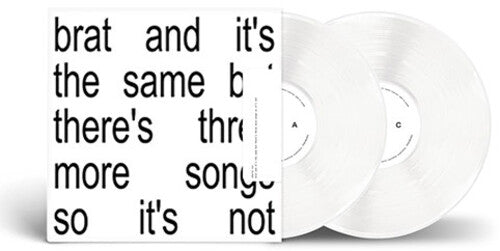 Charli XCX - Brat And It's The Same But There's Three More Songs So It's Not 2LP