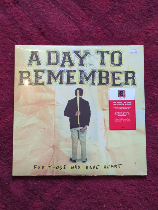 A Day To Remember - For Those Who Have Heart 12" Vinyl
